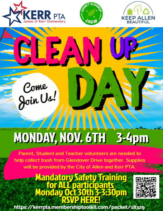 Clean Up Day Flyer | PosterMyWall