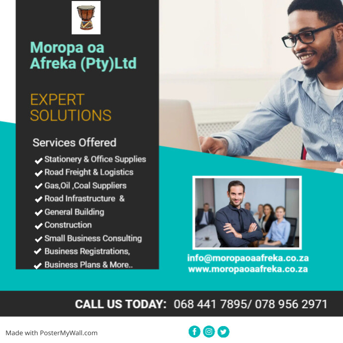 Moropa oa Afreka Pty Ltd | PosterMyWall