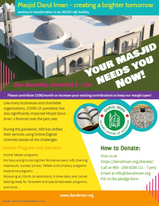 Fundraising Flyer | PosterMyWall