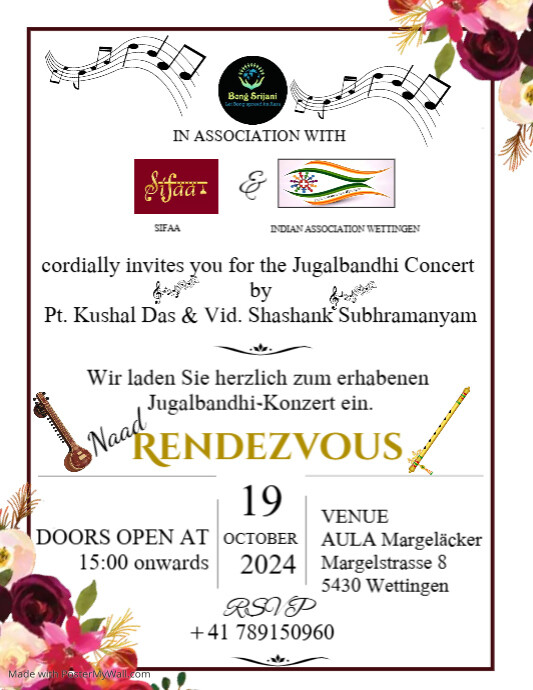 Concert Invitation | PosterMyWall