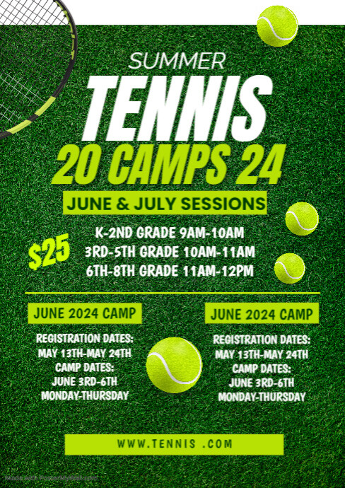 Summer Tennis Camp