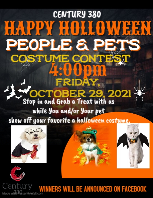 Copy of Copy of Halloween Dogs Costume Party Flyer Template | PosterMyWall