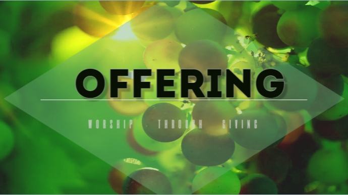 Tithes & Offering | PosterMyWall