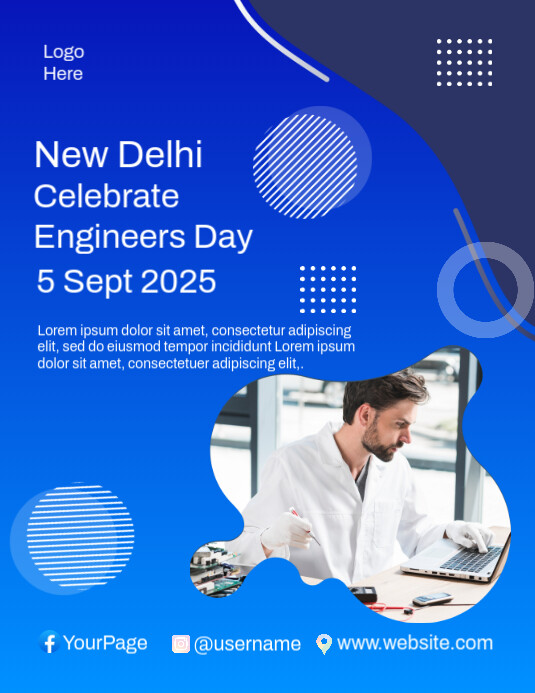 Celebrate Engineers Day Flyer Template | PosterMyWall