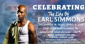 Bleu Memorial Service Announcement Image partagée Facebook Template