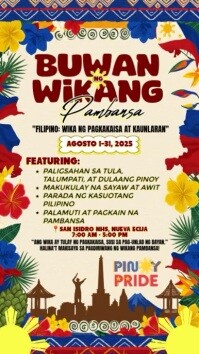 Celebrating Unity Through Filipino Language Historia de Instagram template