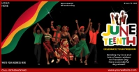 celebration of freedom: juneteenth Facebook Shared Image template