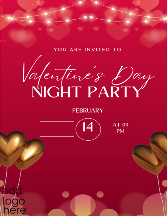 Celebration of love Flyer (US Letter) template