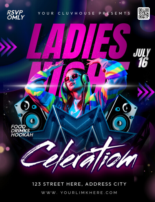 CELERATIOM PARTY Pamflet (VSA Brief) template