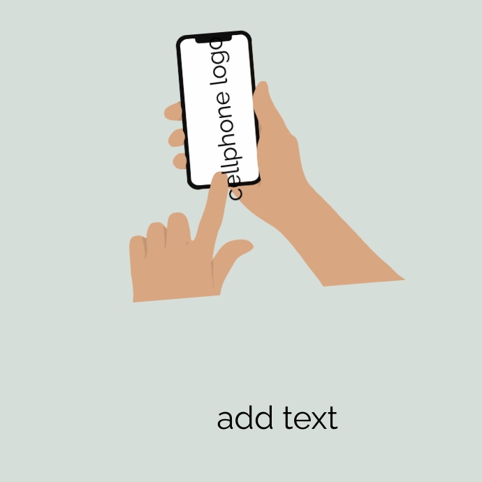 Template Using Phone cell phone template | PosterMyWall