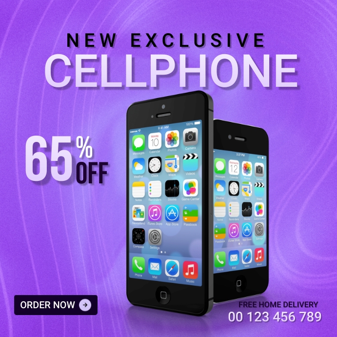 Mobile Model Offer Cellphone Best Offer Template | PosterMyWall