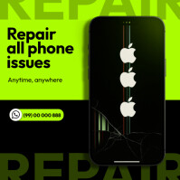 Cellphone Repair Template โพสต์บน Instagram