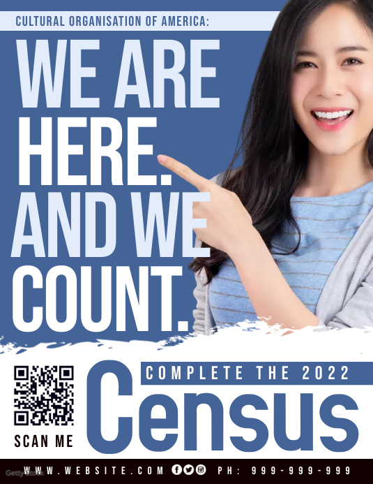 Plantilla de Póster Del Censo | PosterMyWall