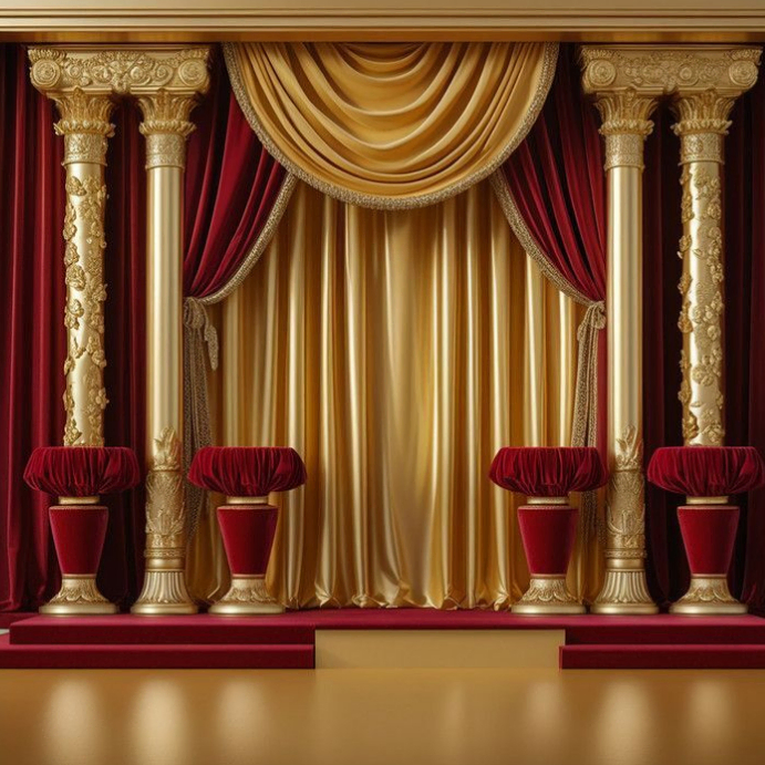 Luxury Stage Design Template | PosterMyWall