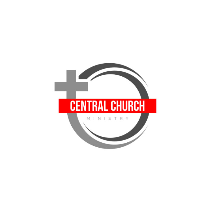 central church logo template