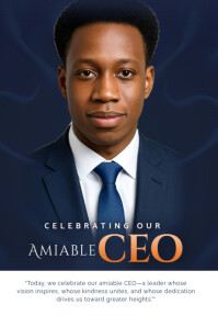 Ceo Birthday Celebration Template | PosterMyWall