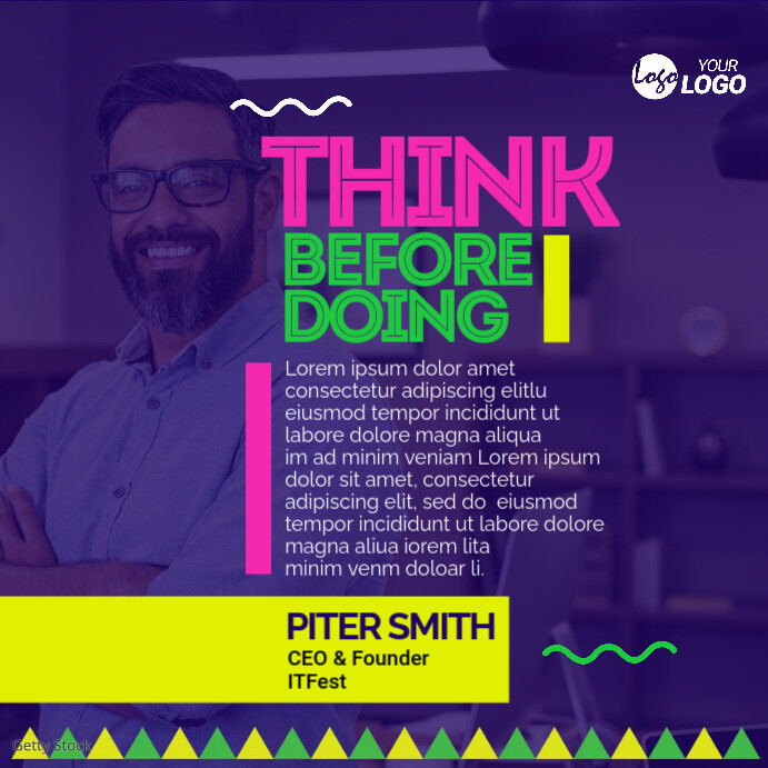 CEO Message Template | PosterMyWall