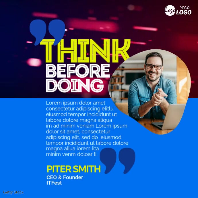 CEO Message Template | PosterMyWall