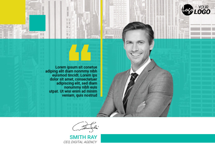 Copy of CEO Message Template | PosterMyWall