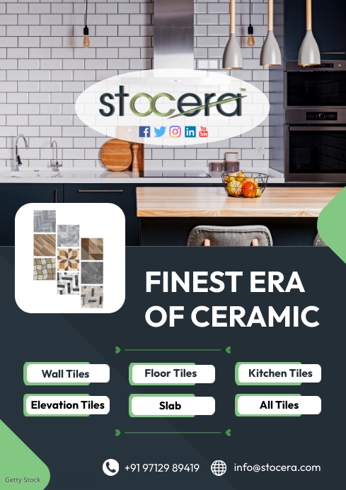 Ceramic Presentation (Tiles) A4 template