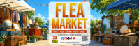 Ceria Flea Market Event Tajuk Twitter template