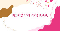 Ceria Memphis Style Back To School Template Sampul Acara Facebook