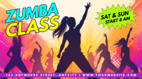 Ceria Zumba Class Pos Twitter template