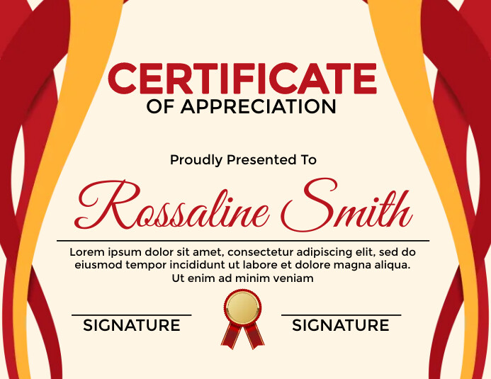 Certificate Ads Template | PosterMyWall