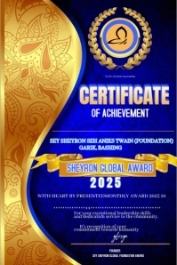 Certificate award appreciation template design Banner 4' × 6'