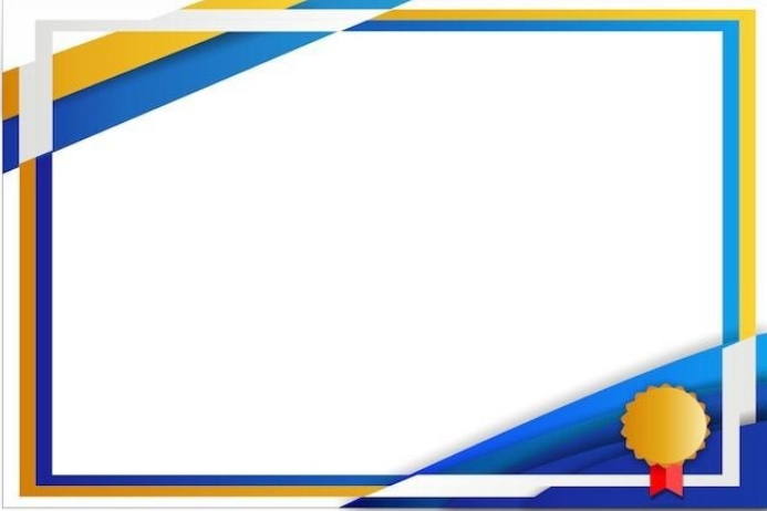 Certificate background template design Label