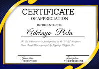 Certificate Design  A4 template