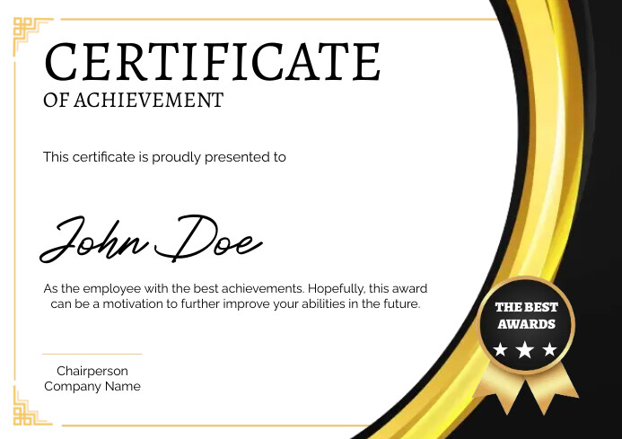 Certificate Design Template PosterMyWall