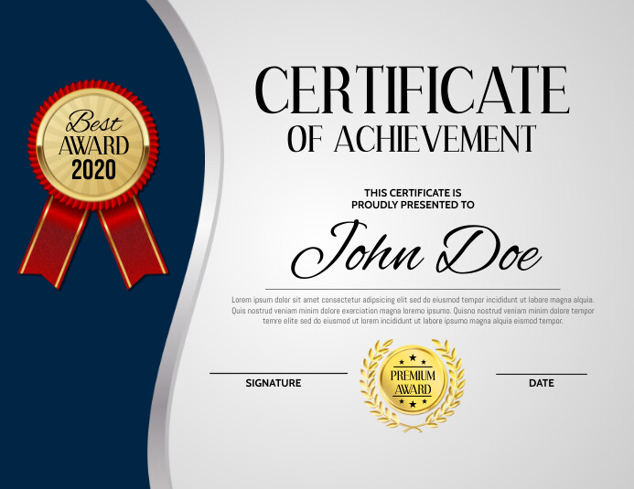 Copy of CERTIFICATE | PosterMyWall Copy of CERTIFICATE | PosterMyWall