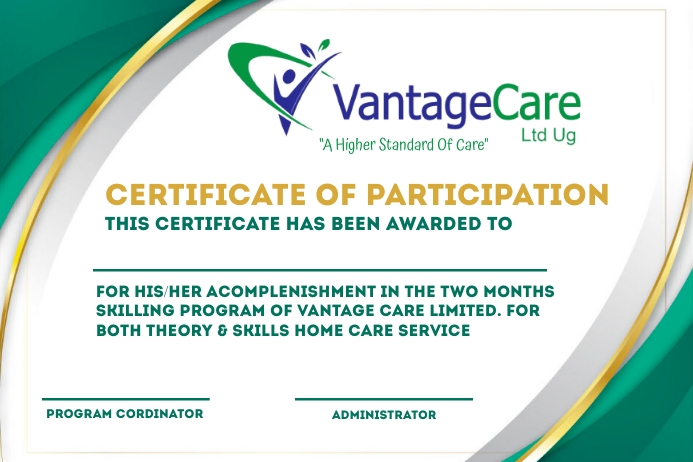 Certification Poster Example certificate Template | PosterMyWall