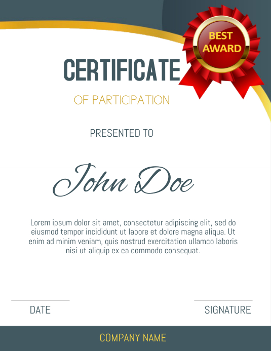 Copy of Certificate | PosterMyWall Copy of Certificate | PosterMyWall