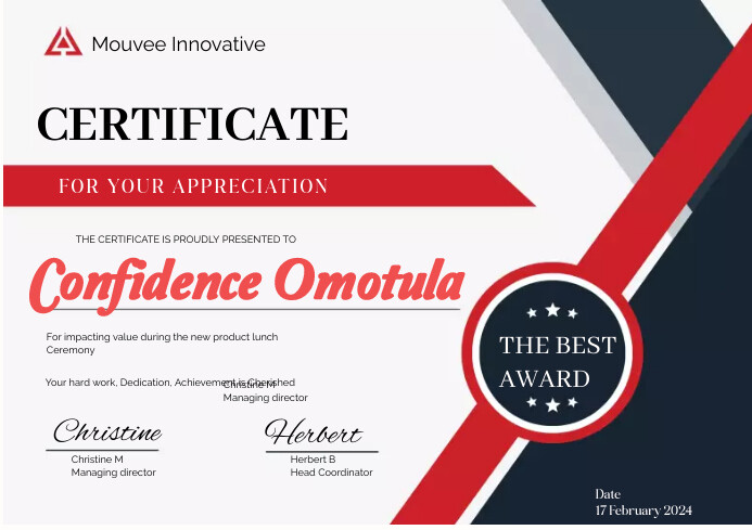 Certification.doc Certificate document Template | PosterMyWall
