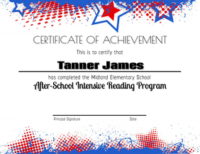 4 630 Award Certificate Templates For Kids Customizable Design