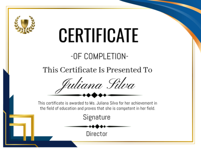 Certificate of appreciation 2026 Template | PosterMyWall