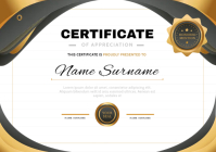Appreciation Certificate Card Template | PosterMyWall