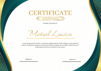 Certificate Of Appreciation A4 template