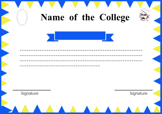 Certificate of Appreciation A4 template