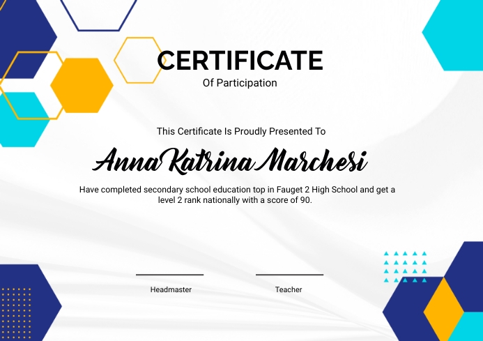 certificate of appreciation template (1) A4