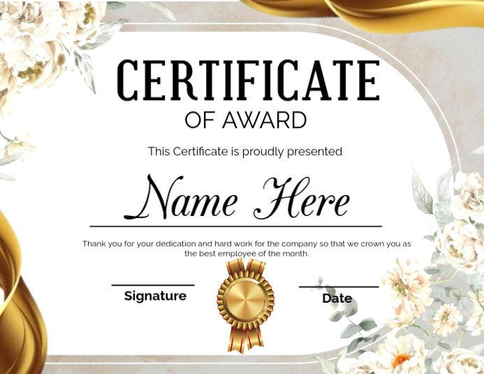 Certificate Of Apprenticeship Template | PosterMyWall