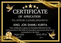 Certificate of occupancy Postcard template