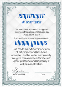 Certificate of occupancy Template | PosterMyWall