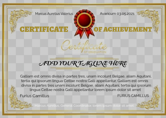 Certificate of occupancy Template | PosterMyWall