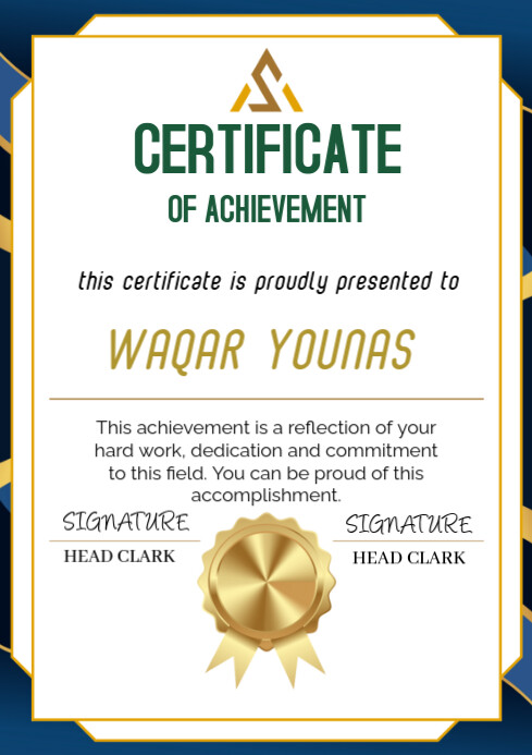 Copy of Certificate of occupancy | PosterMyWall