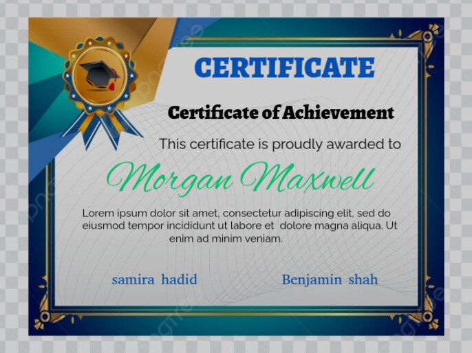 Certificate of occupancy Template | PosterMyWall