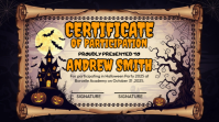 Certificate of Participation Presentation (16:9) template