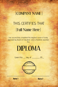 template graduation